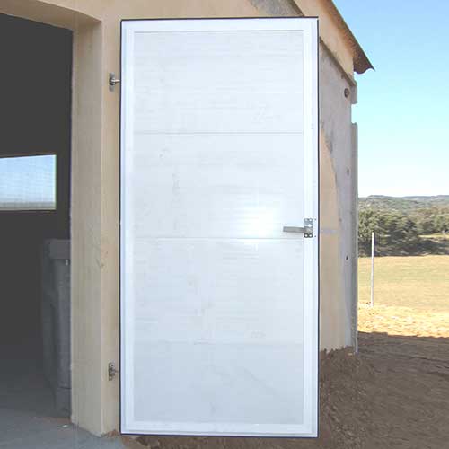 PUERTA PVC 1 HOJA :: Ganadería Y Mascotas